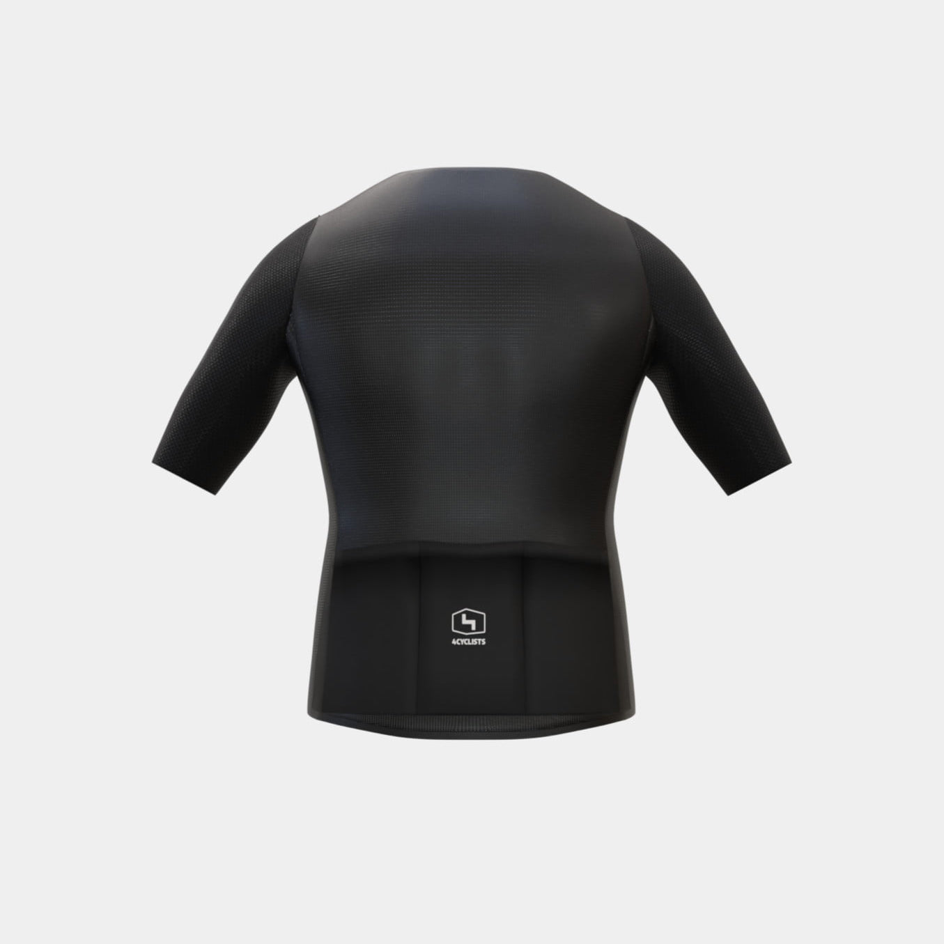 Men’s Aero Cycling Jersey One Colour Black