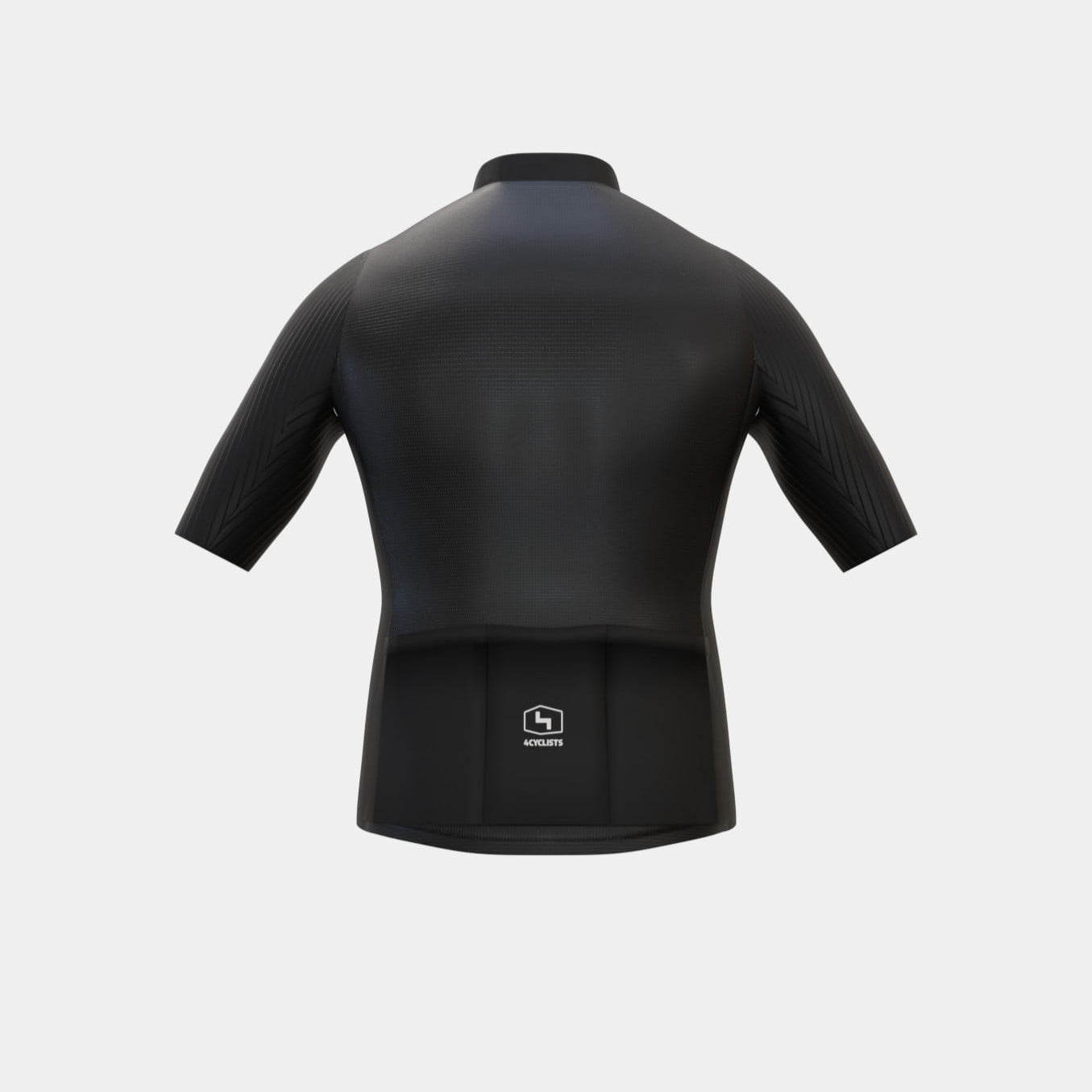 Men’s Race Cycling Jersey One Colour Black