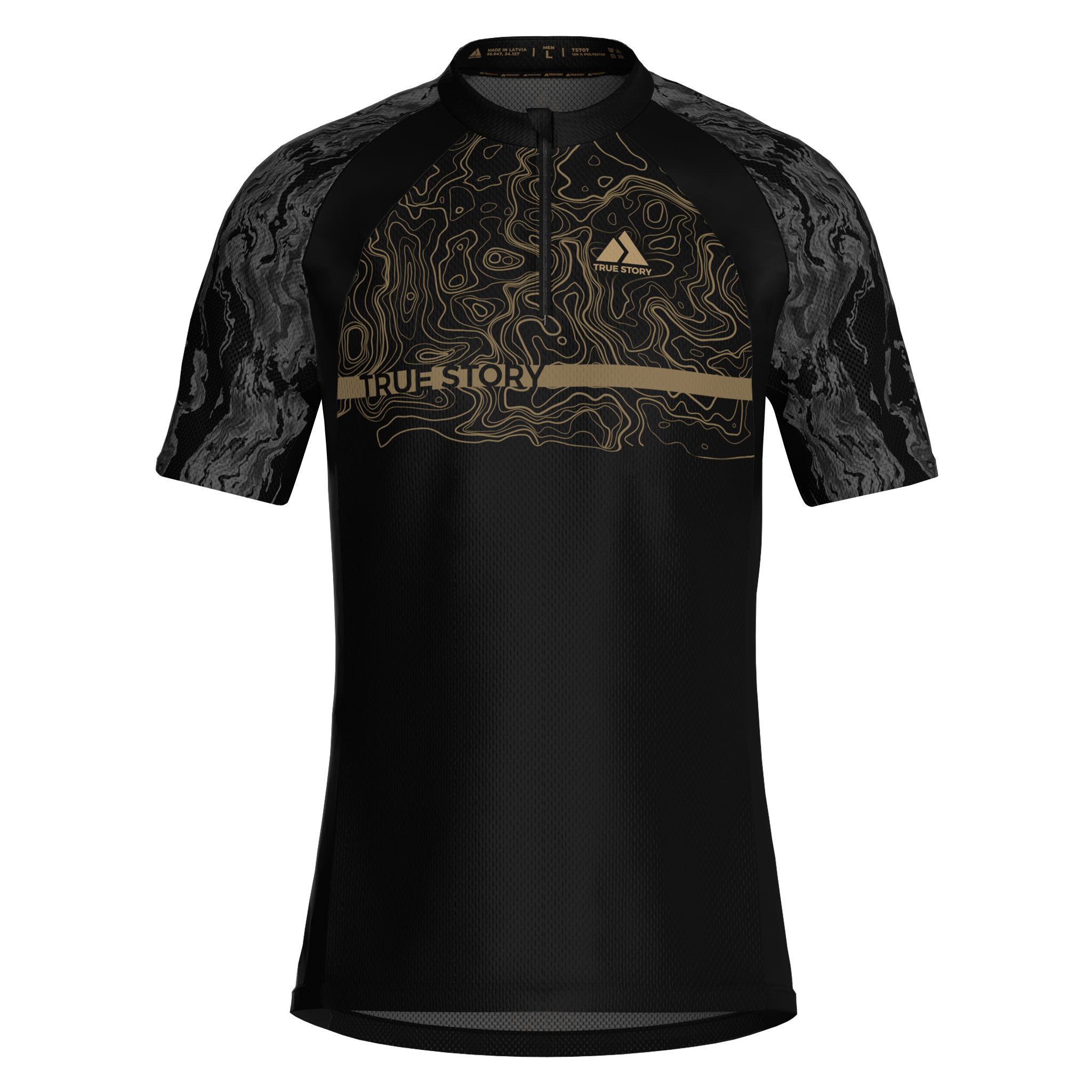 Men's PRO O-Shirt - Gold