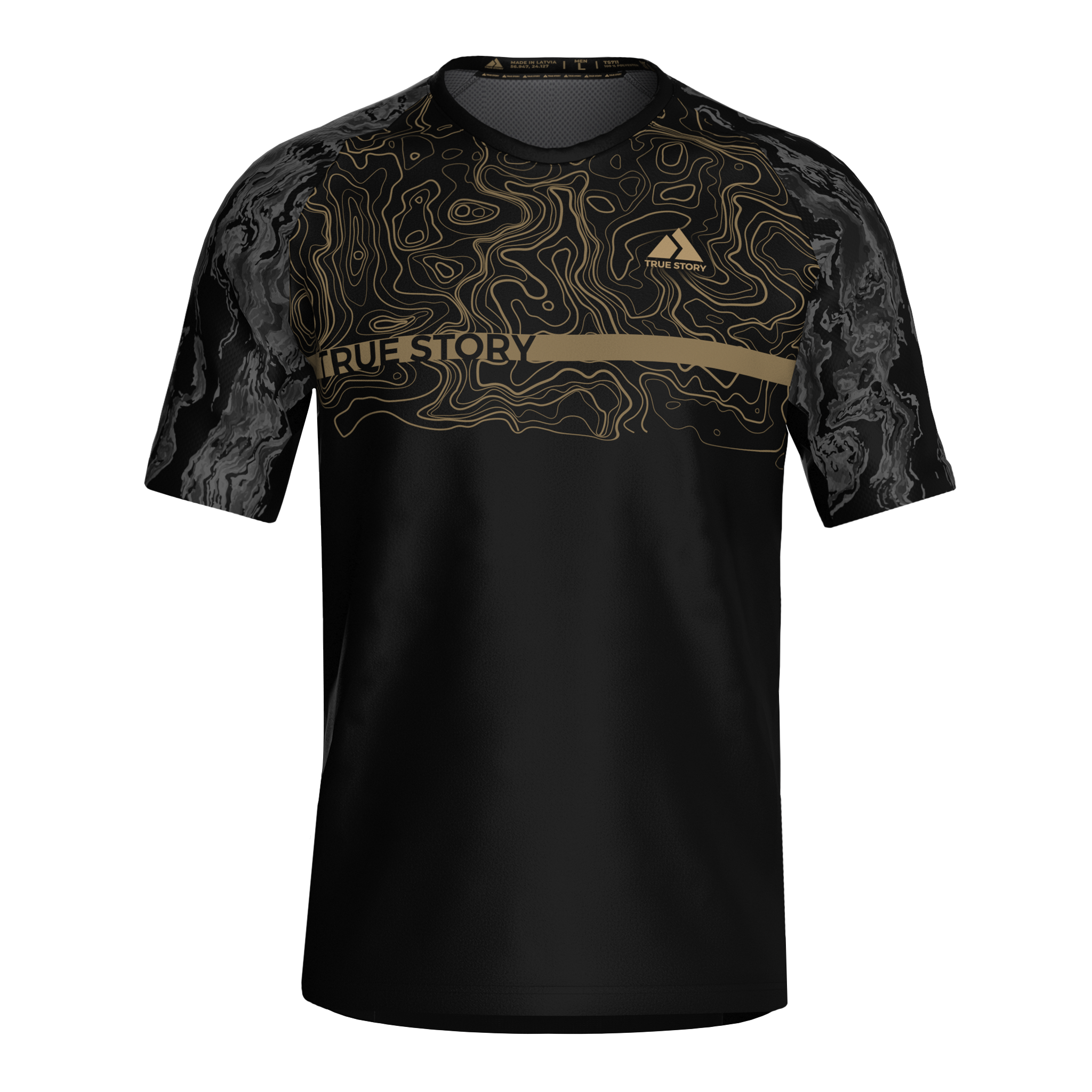 Men's ELITE Running Top - Gold