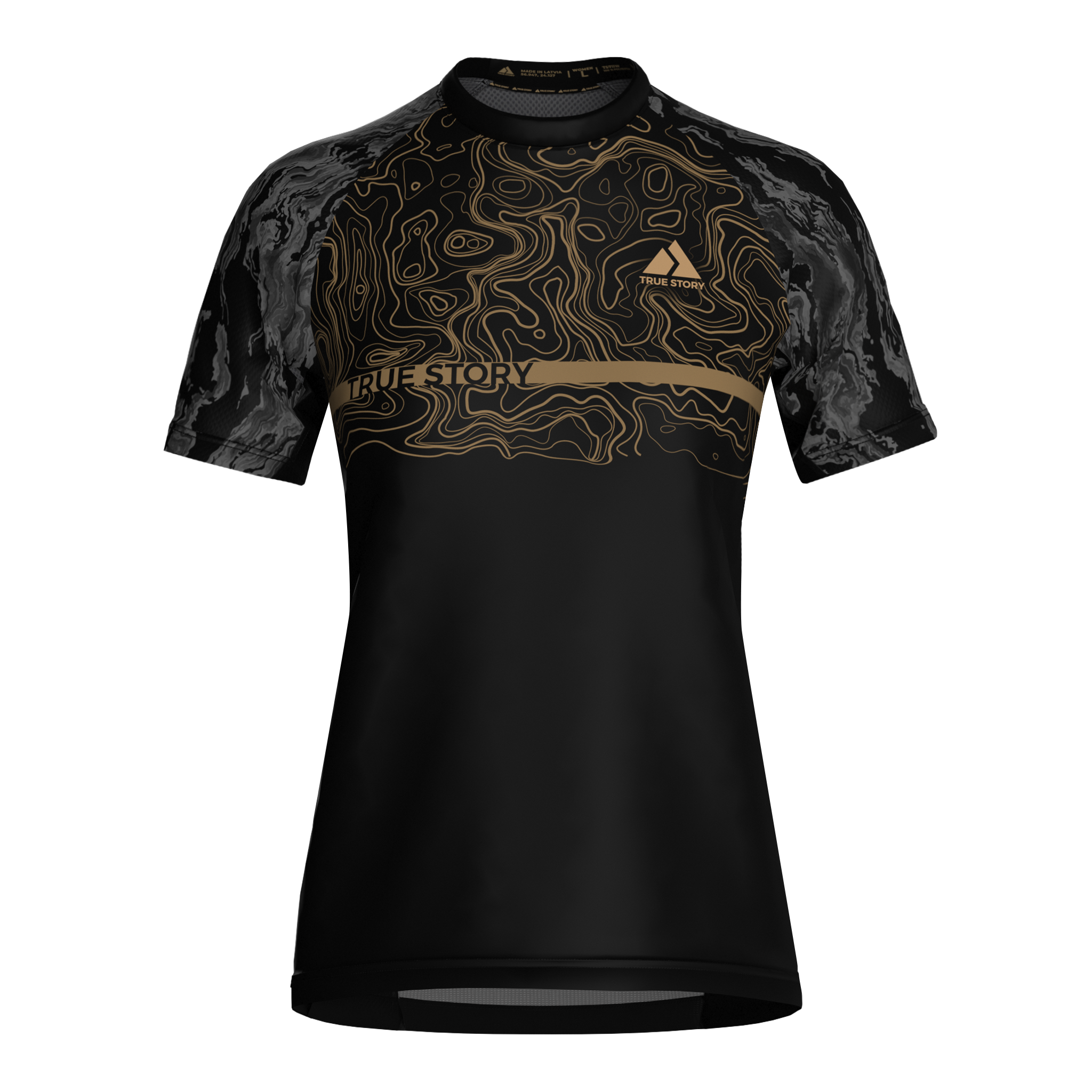 Women's ELITE Running Top - Gold