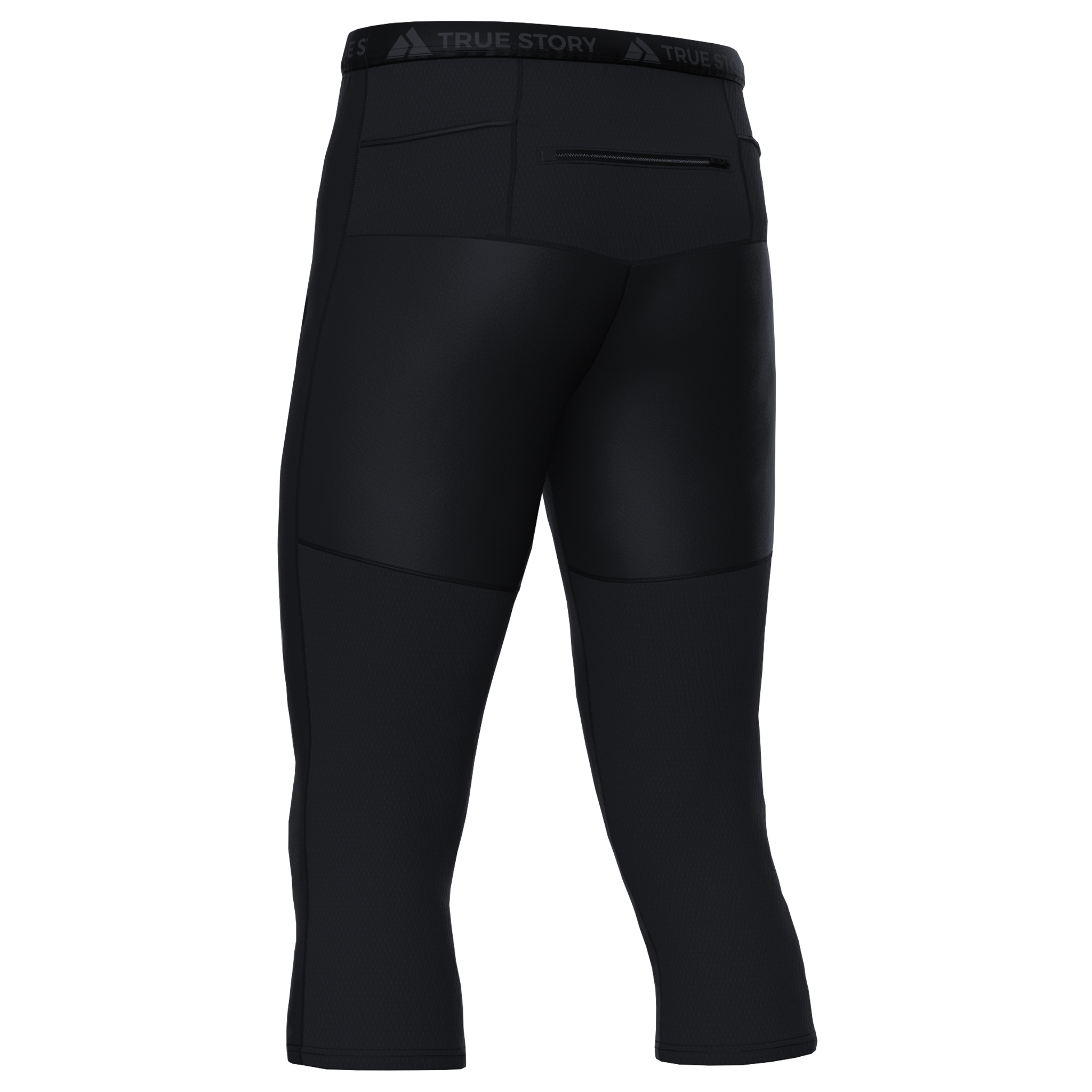 Men's PRO Trail Tights 2/3 - Black