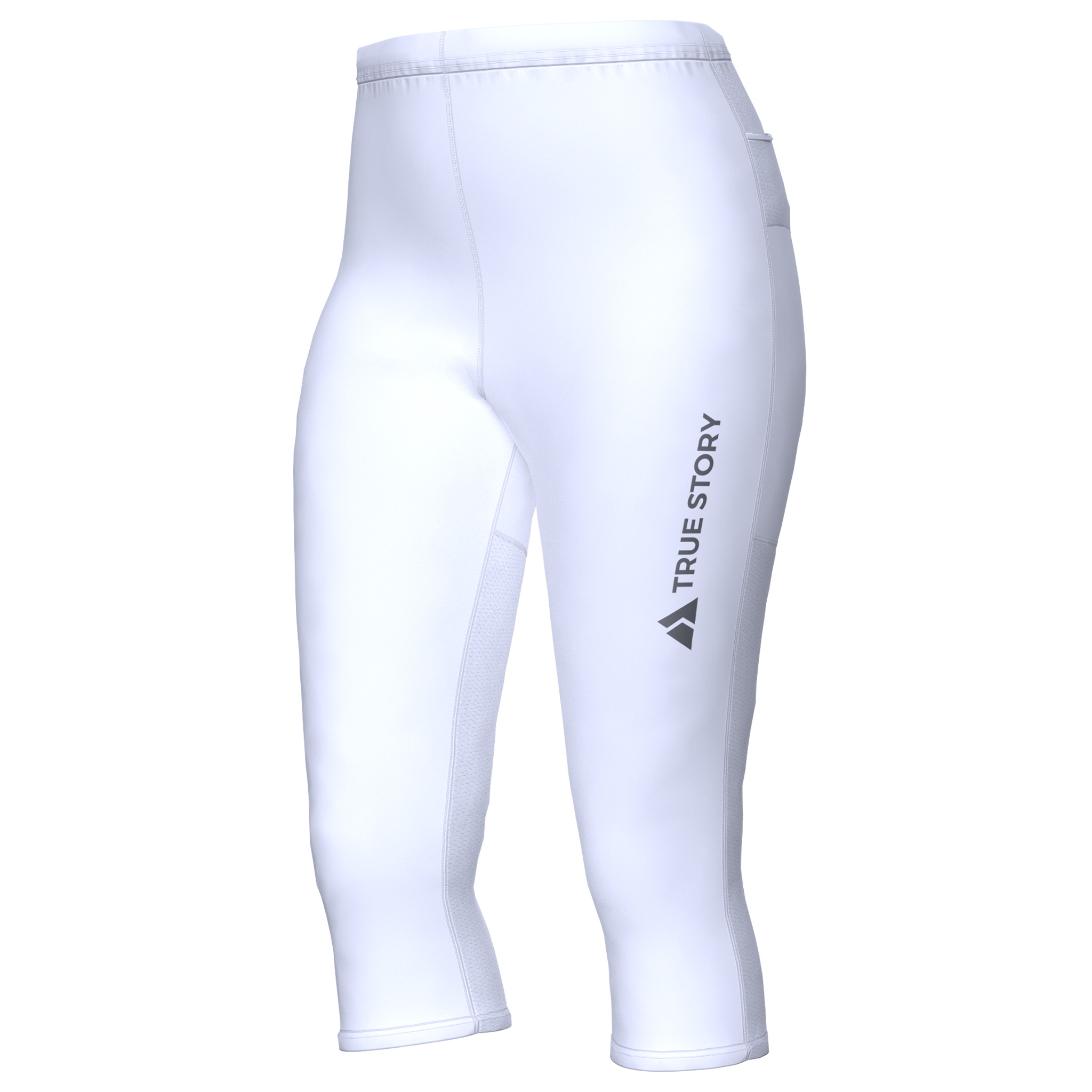 Women's PRO Trail Tights 2/3 - White