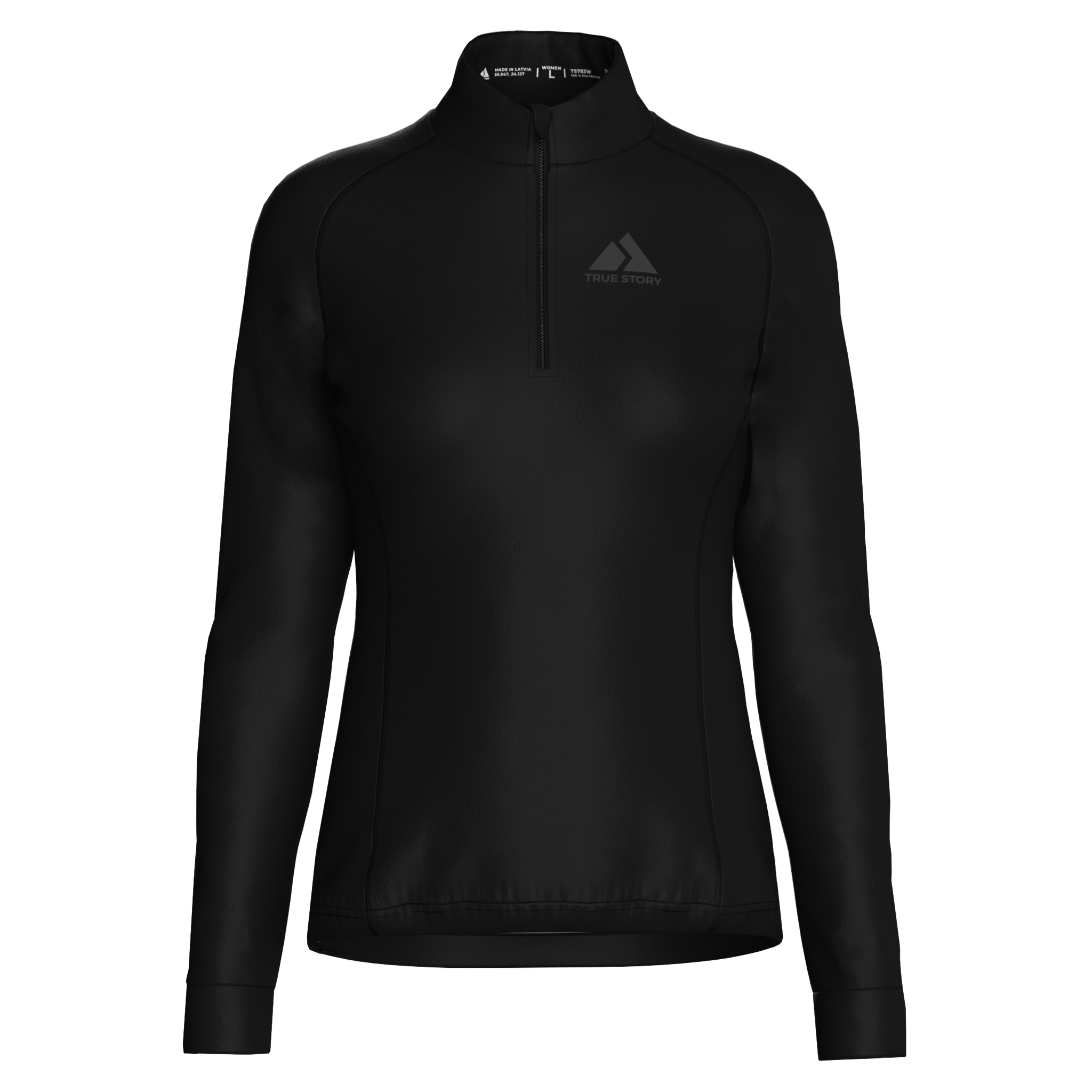 Women's ELITE XC Skiing Top - BLACK