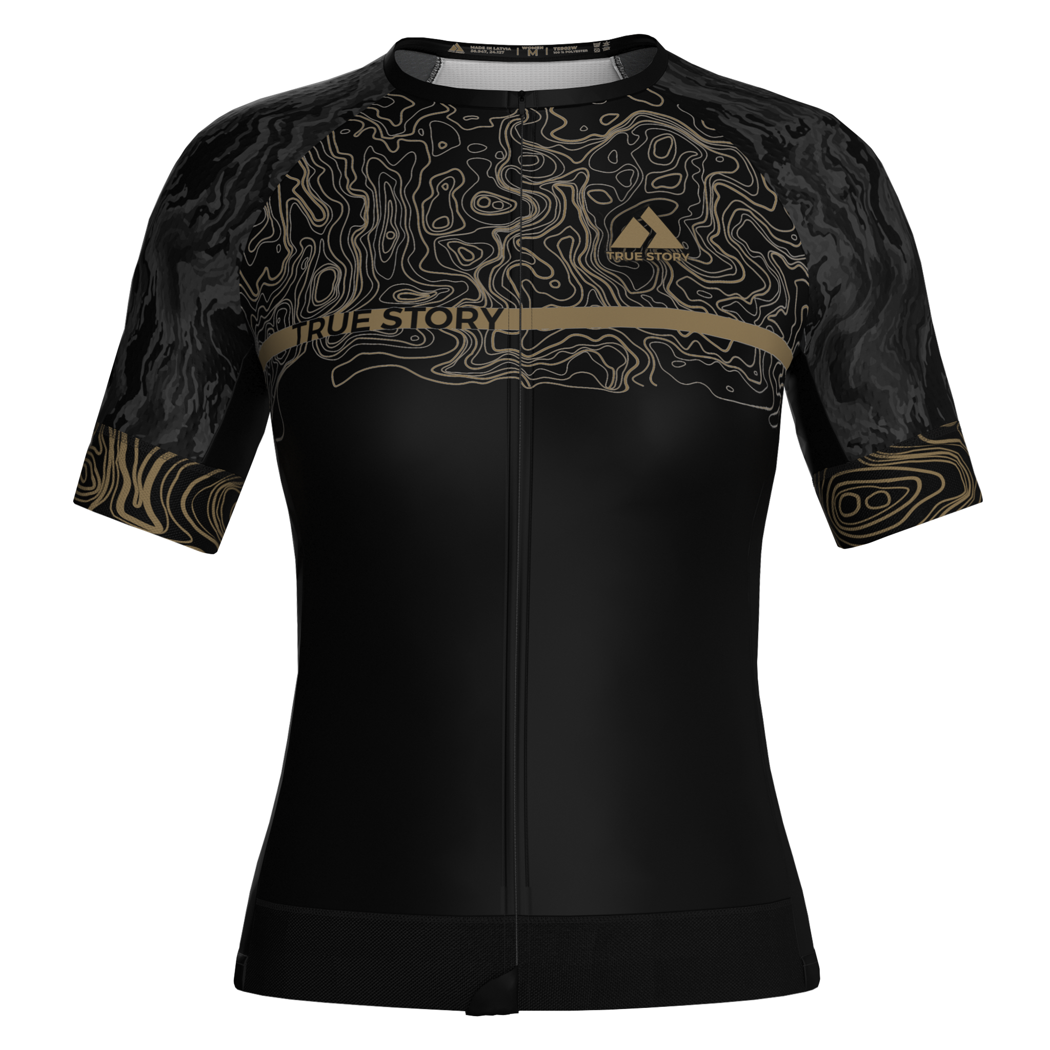 Women's ELITE Cycling Jersey - Gold