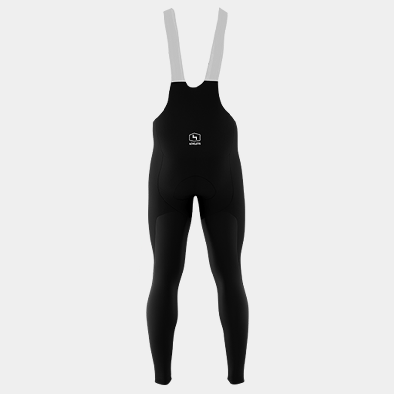 Men`s Black Thermal bib tights