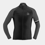 Men`s Black Thermal long sleeve jersey