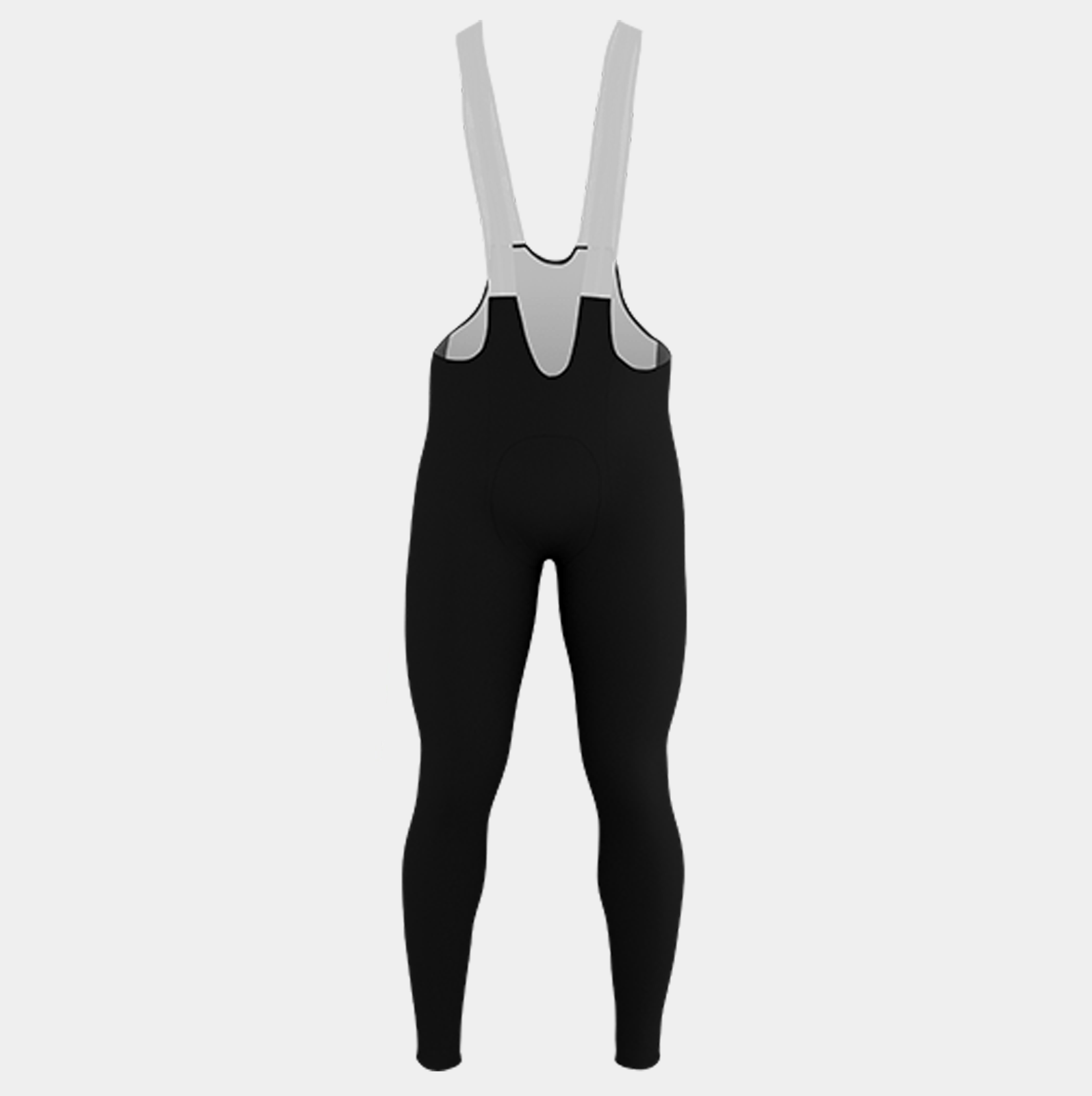 Women`s Black Thermal bib tights