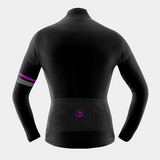 Women`s Black Thermal long sleeve jersey