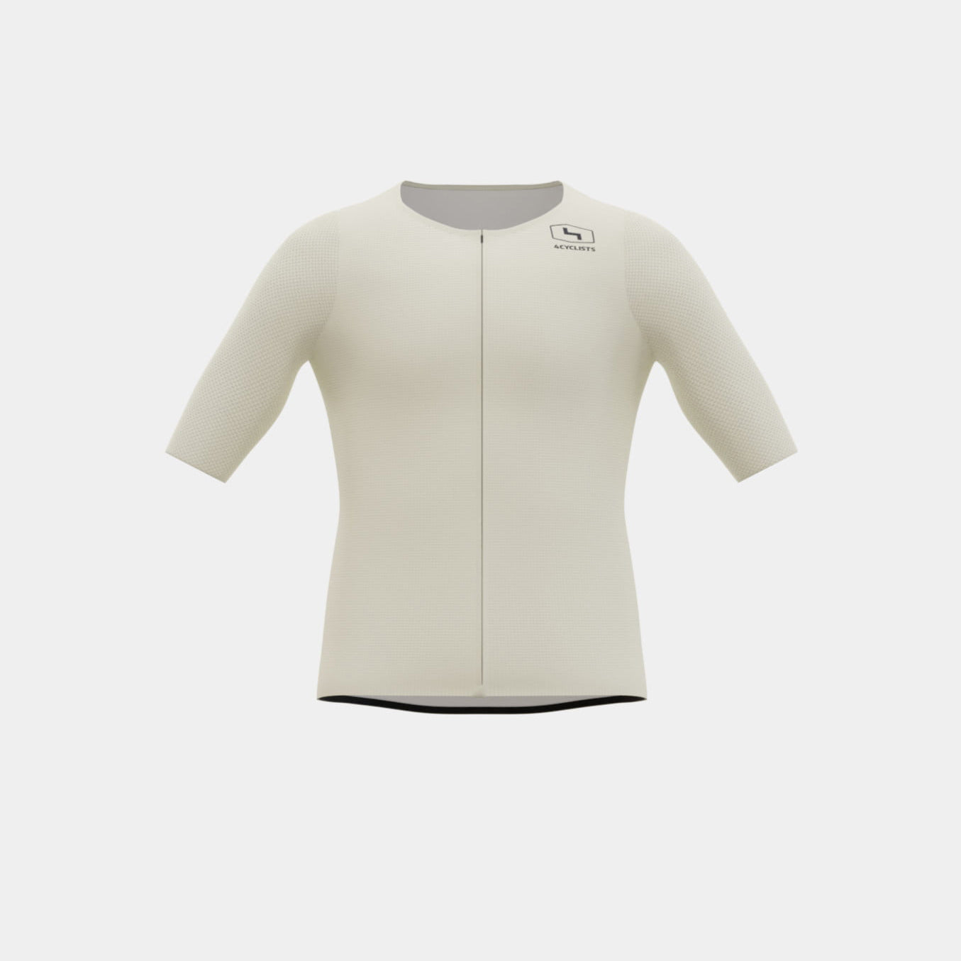 Women’s Aero Cycling Jersey One Colour Crema