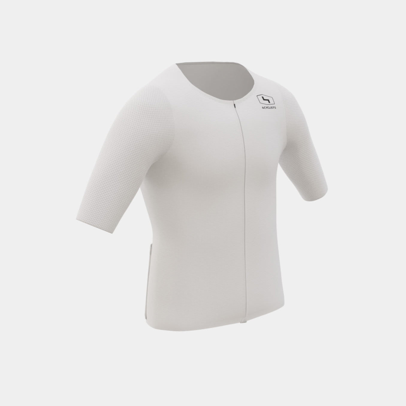 Women’s Aero Cycling Jersey One Colour White