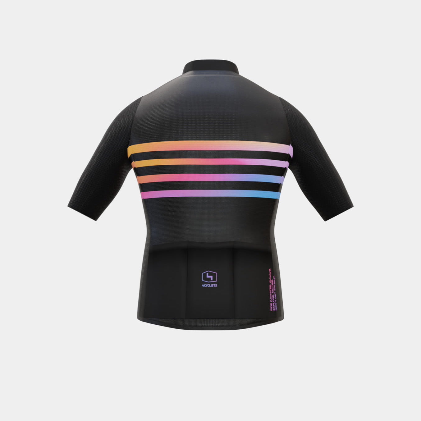 Women’s Aero Cycling Jersey Lines Black