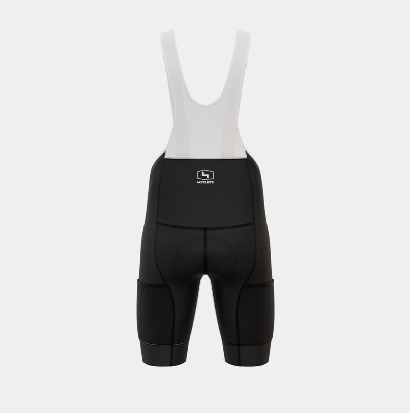 Men’s Cycling Cargo Bib Shorts Gradventure Black