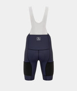 Men’s Cycling Cargo Bib Shorts Gradventure Navy