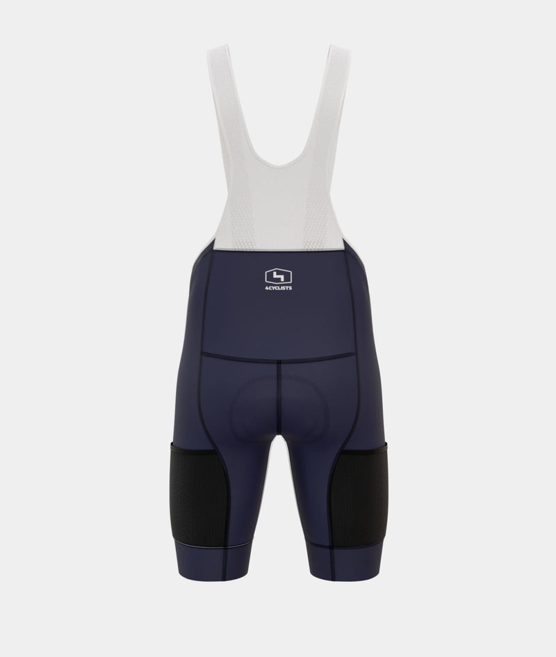 Men’s Cycling Cargo Bib Shorts Gradventure Navy