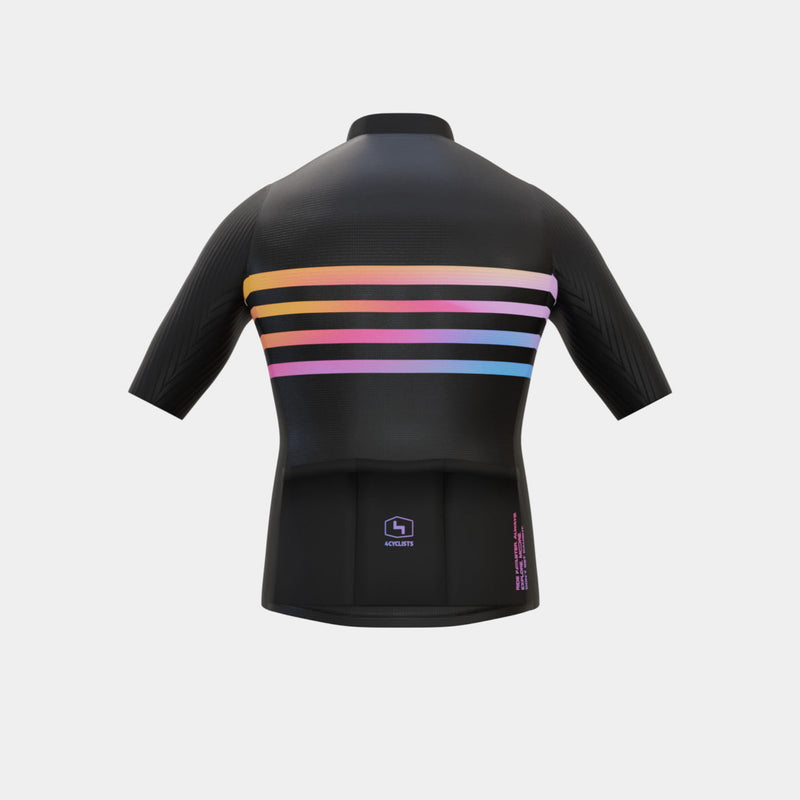 Men’s Race Cycling Jersey Lines Black