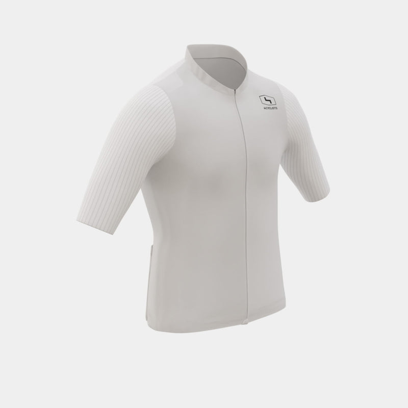 Men’s Race Cycling Jersey One Colour White