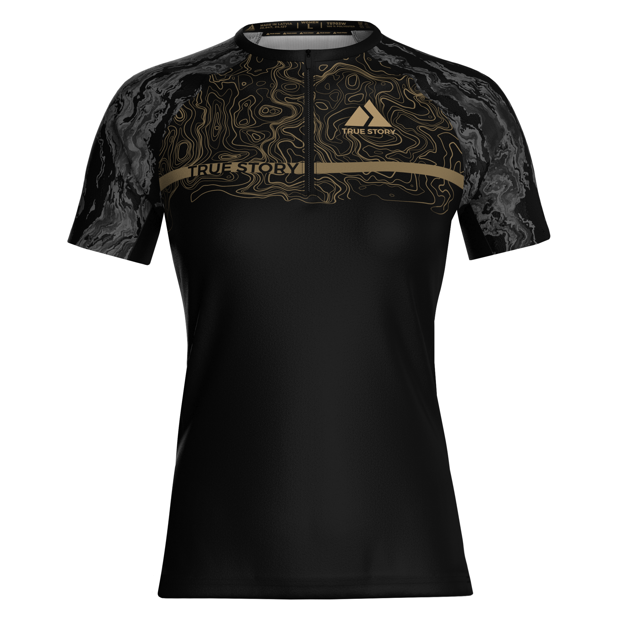 Women's PRO O-Shirt - Gold