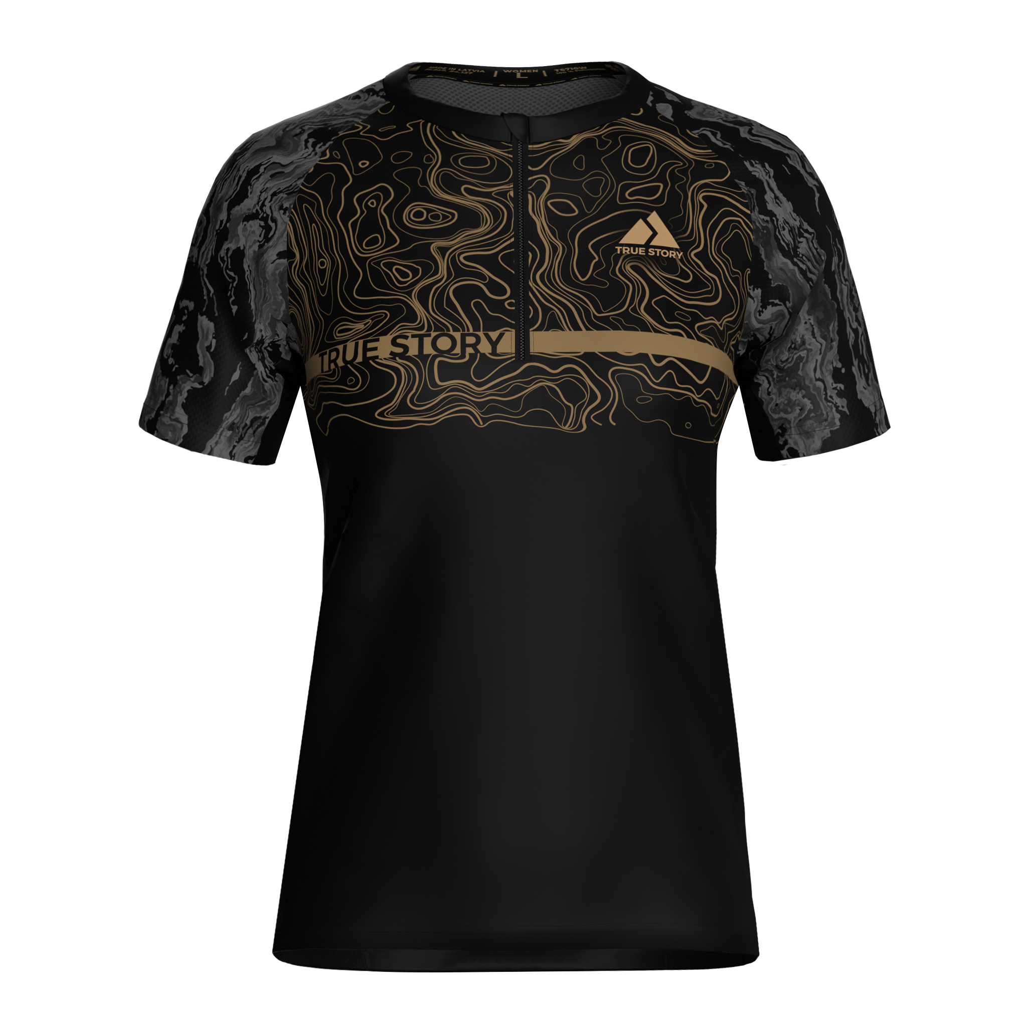 Women's ELITE Trail Running Top - Gold