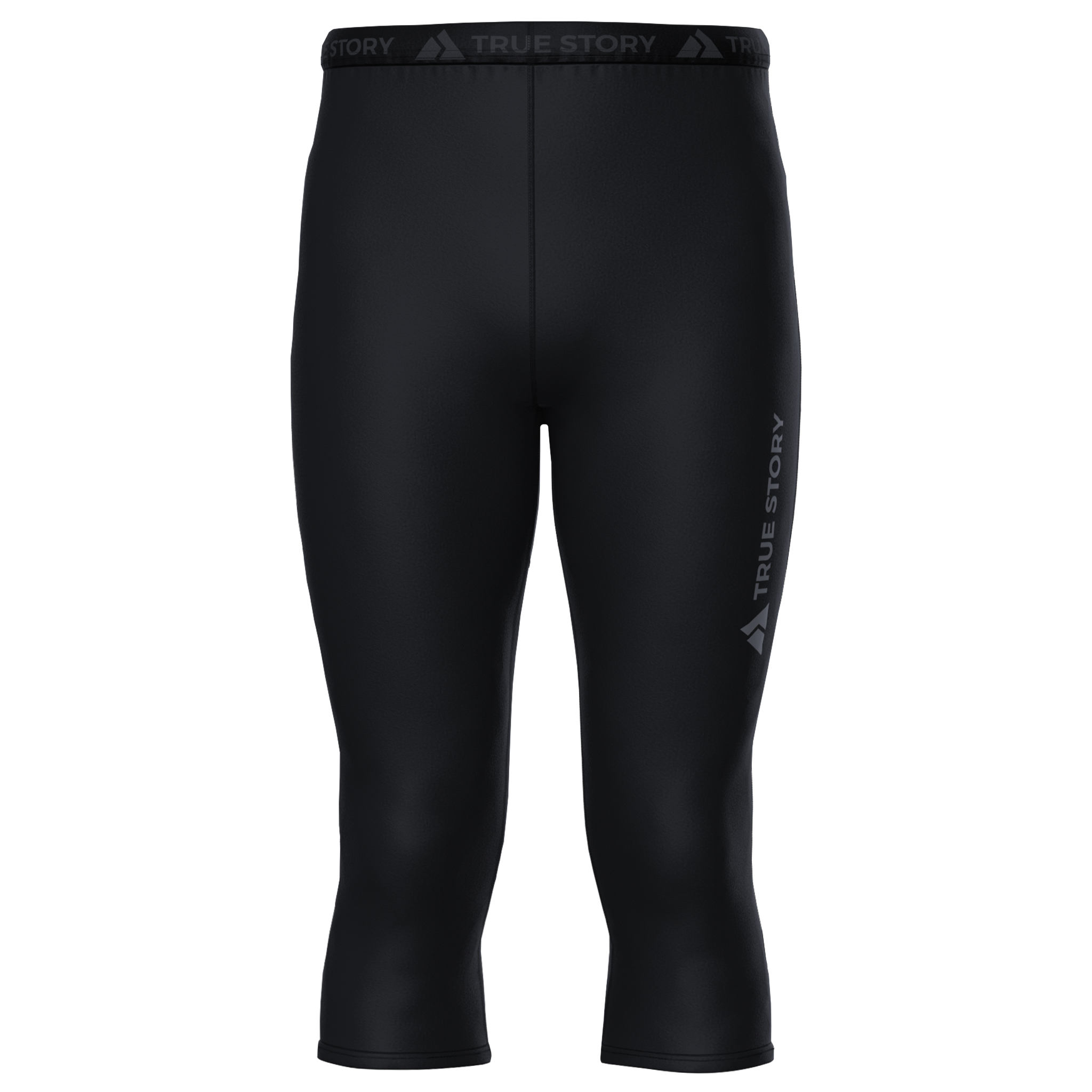 Men's PRO Trail Tights 2/3 - Black