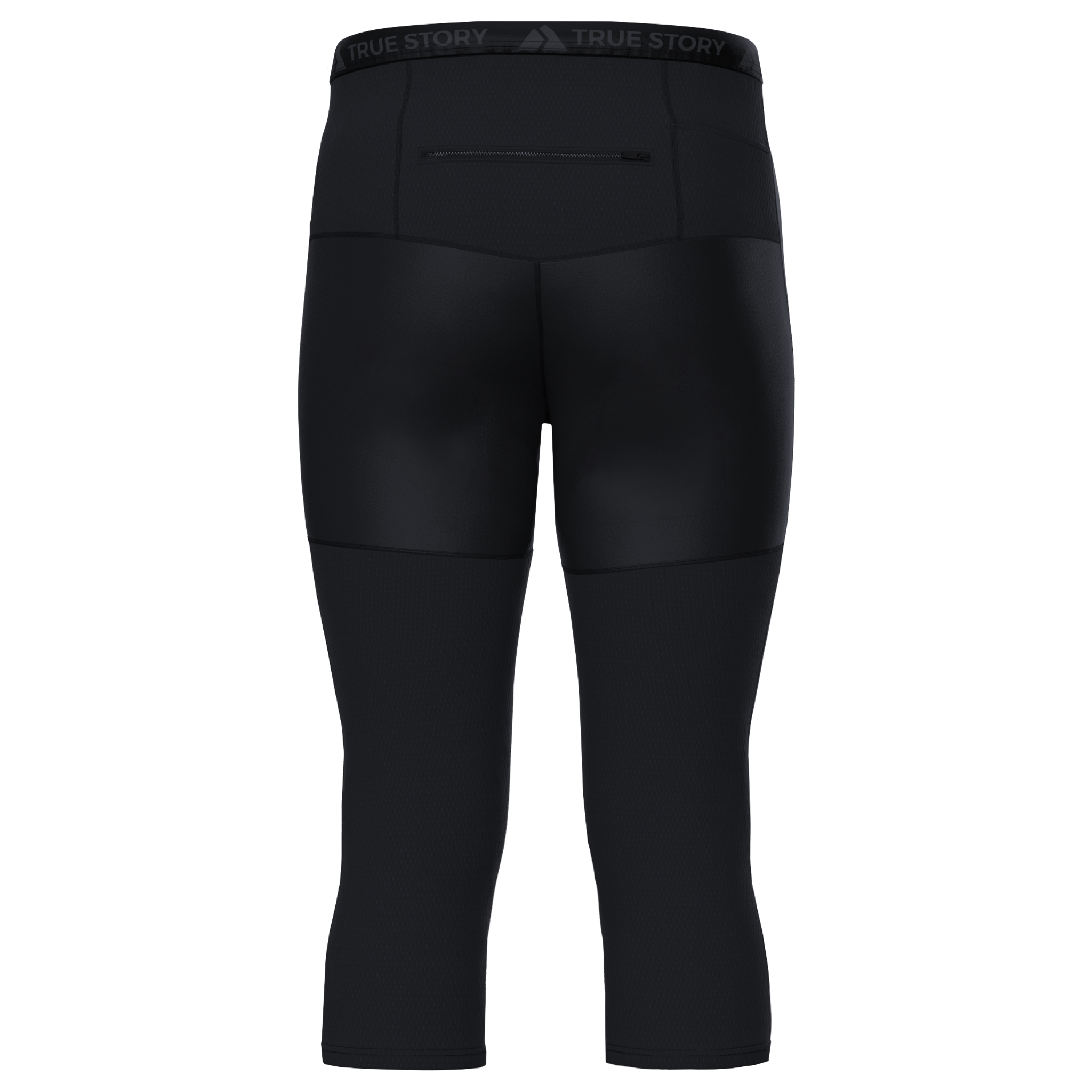 Men's PRO Trail Tights 2/3 - Black