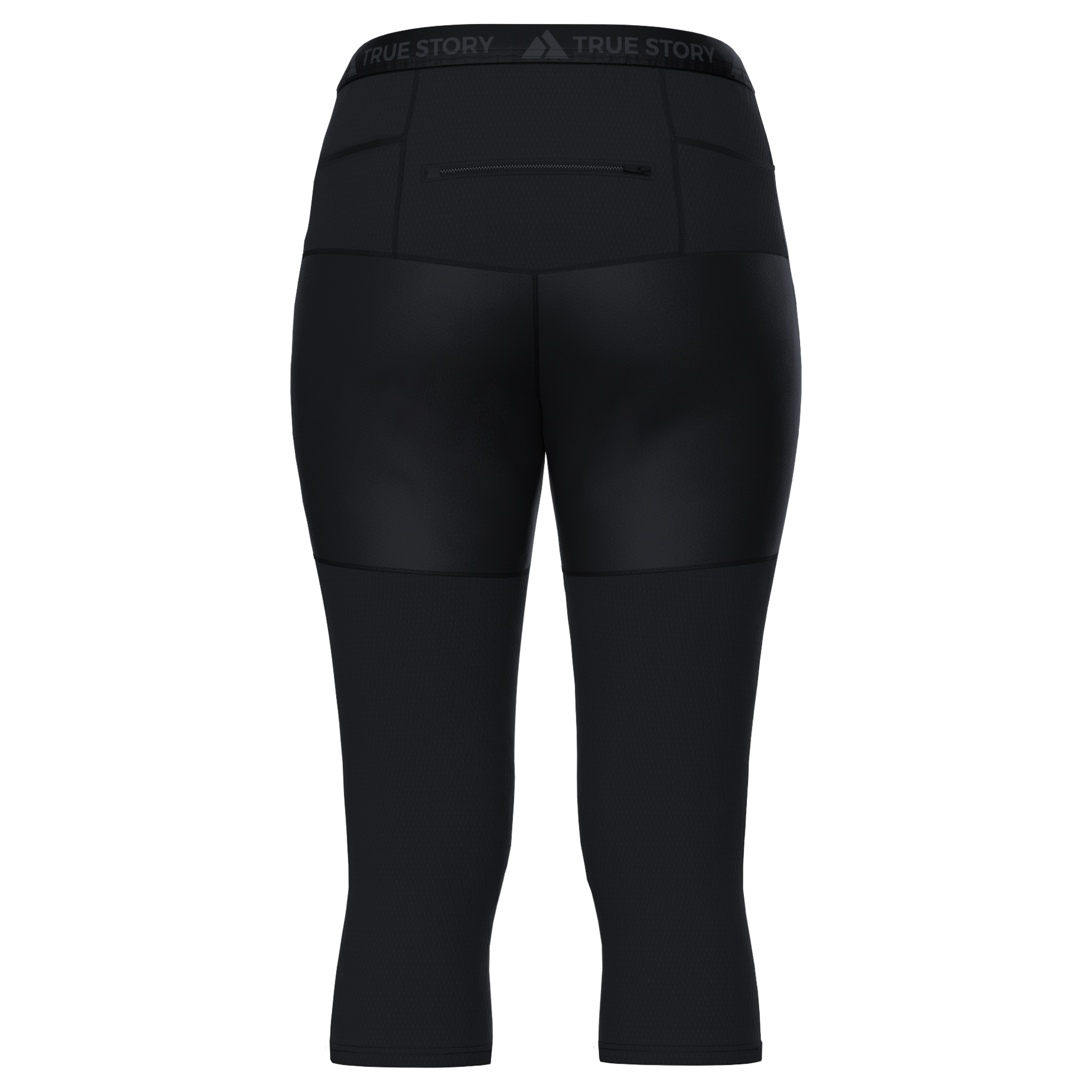 Women's PRO Trail Tights 2/3 - Black