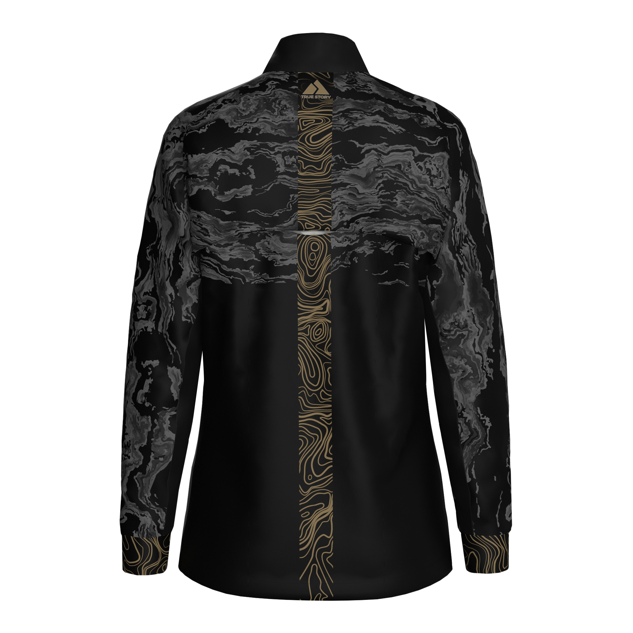 Women's Shield Warm Up Jacket - Gold