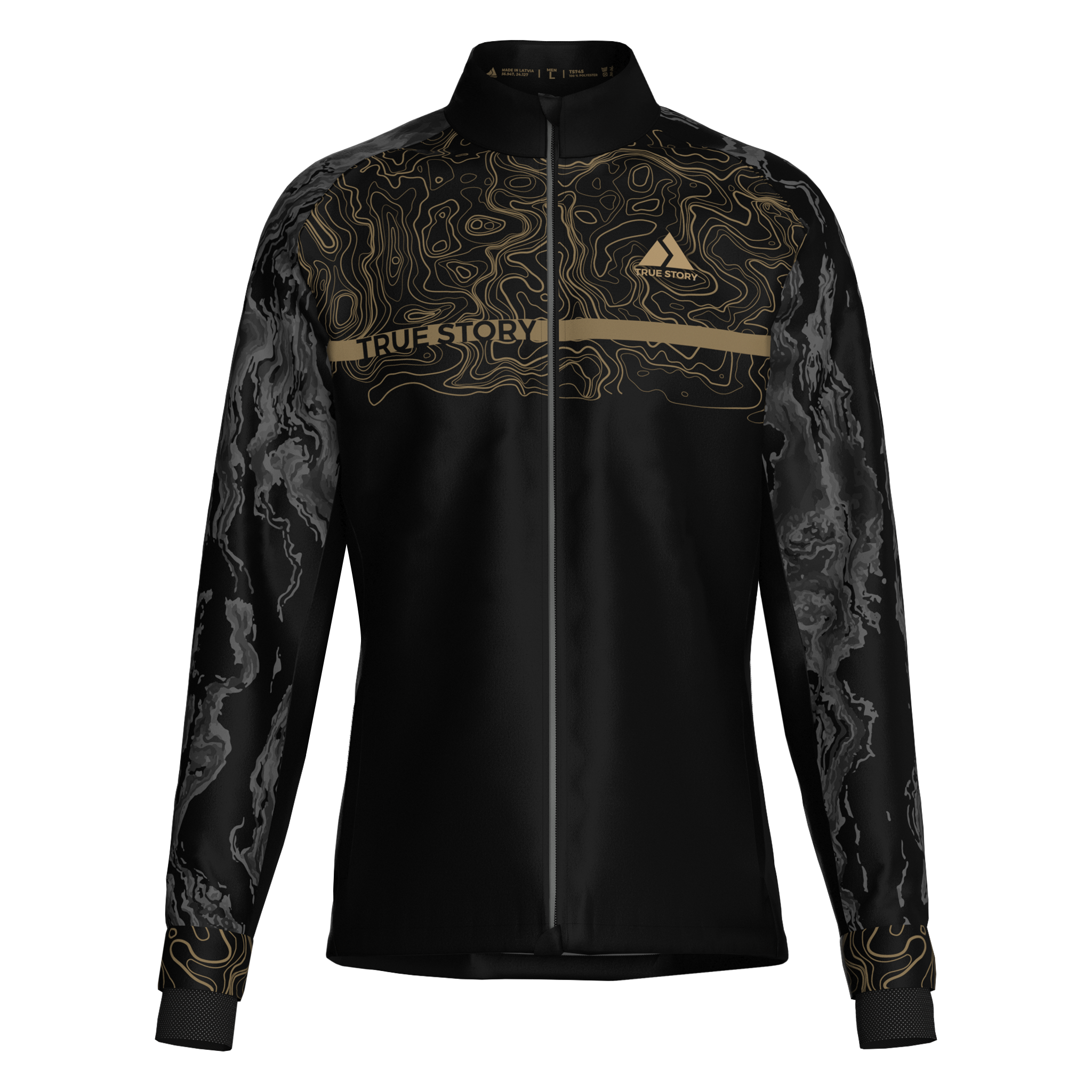 Men's WindShield Training Jacket - Gold